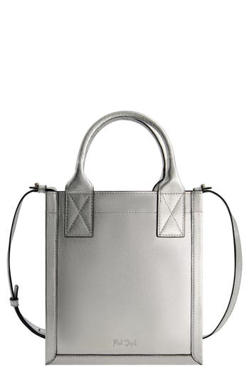 Fred By Fred Segal Smooth Metallic Leather Tote Bag