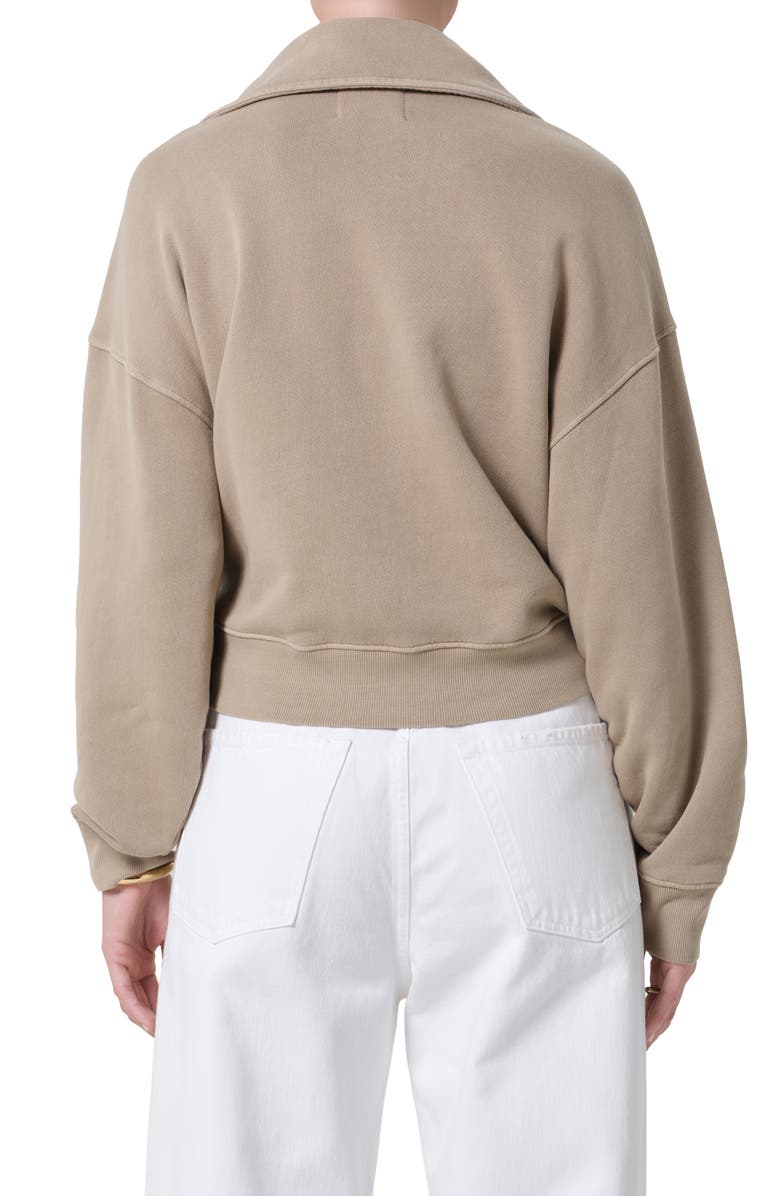 Citizens of Humanity Trapeze Sweatshirt, Alternate, color, Catalina Light Beige