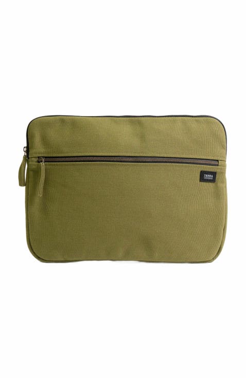 15.6-Inch Organic Cotton Laptop Sleeve