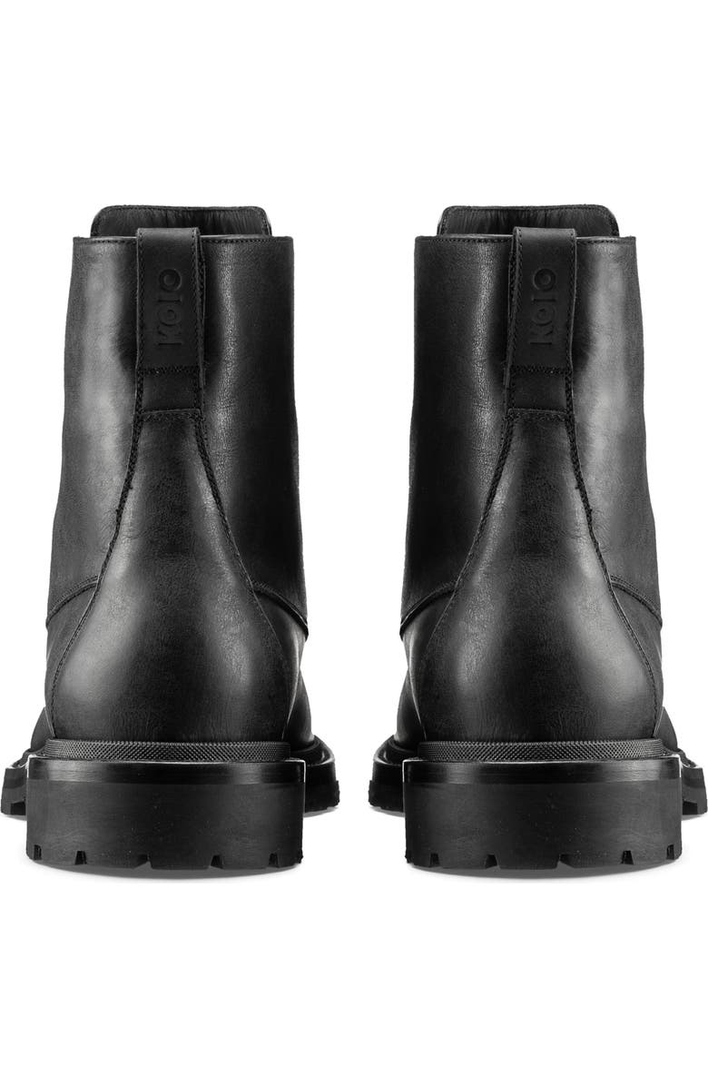 Koio Como Water Resistant Combat Boot, Alternate, color,