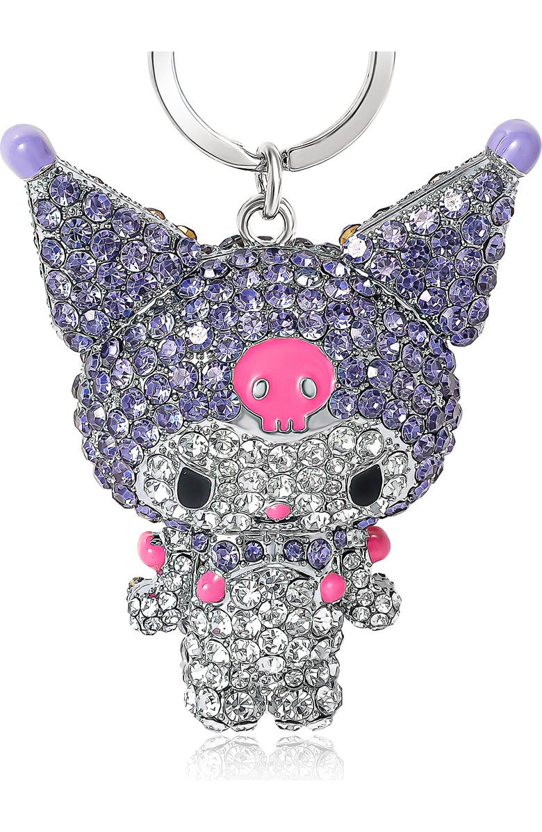 Hello Kitty Kuromi Crystal Keychain Bag Travel Charm, Alternate, color,