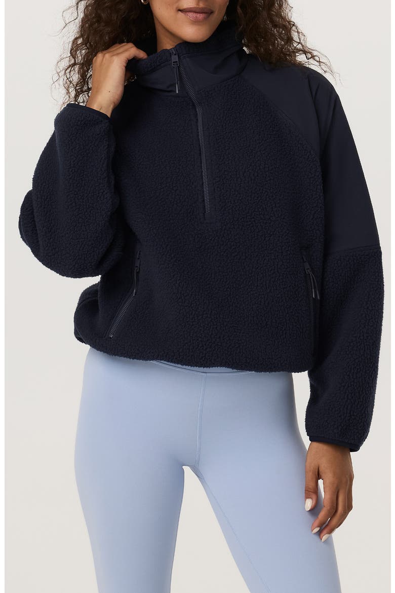 Alpine Half Zip Fleece Jacket, Main, color, INK
