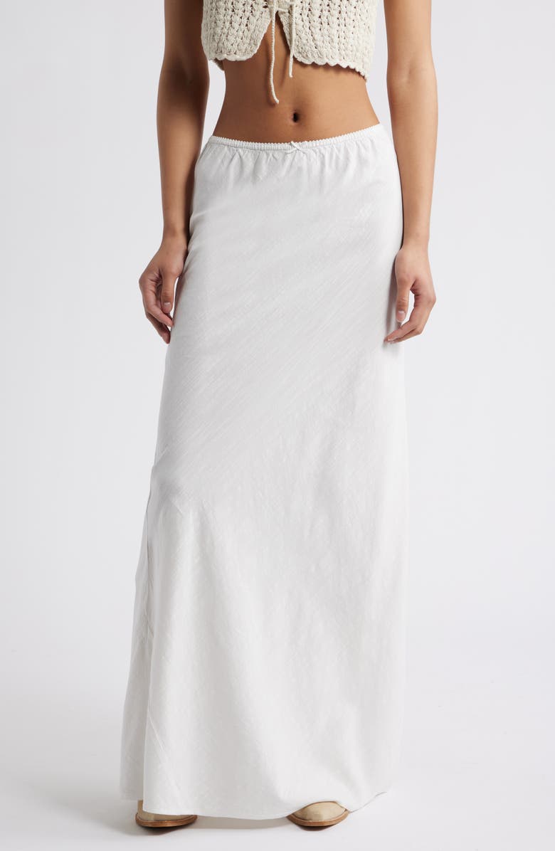 BP. Maxi Skirt, Main, color, White Blanc