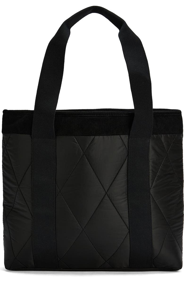 Barbour Healy Mixed Media Tote, Alternate, color, Black/ Ancient