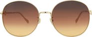 Gucci 59mm Round Novelty Sunglasses