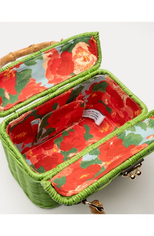 Frances Valentine Hannah Woven Wicker Lunchbox