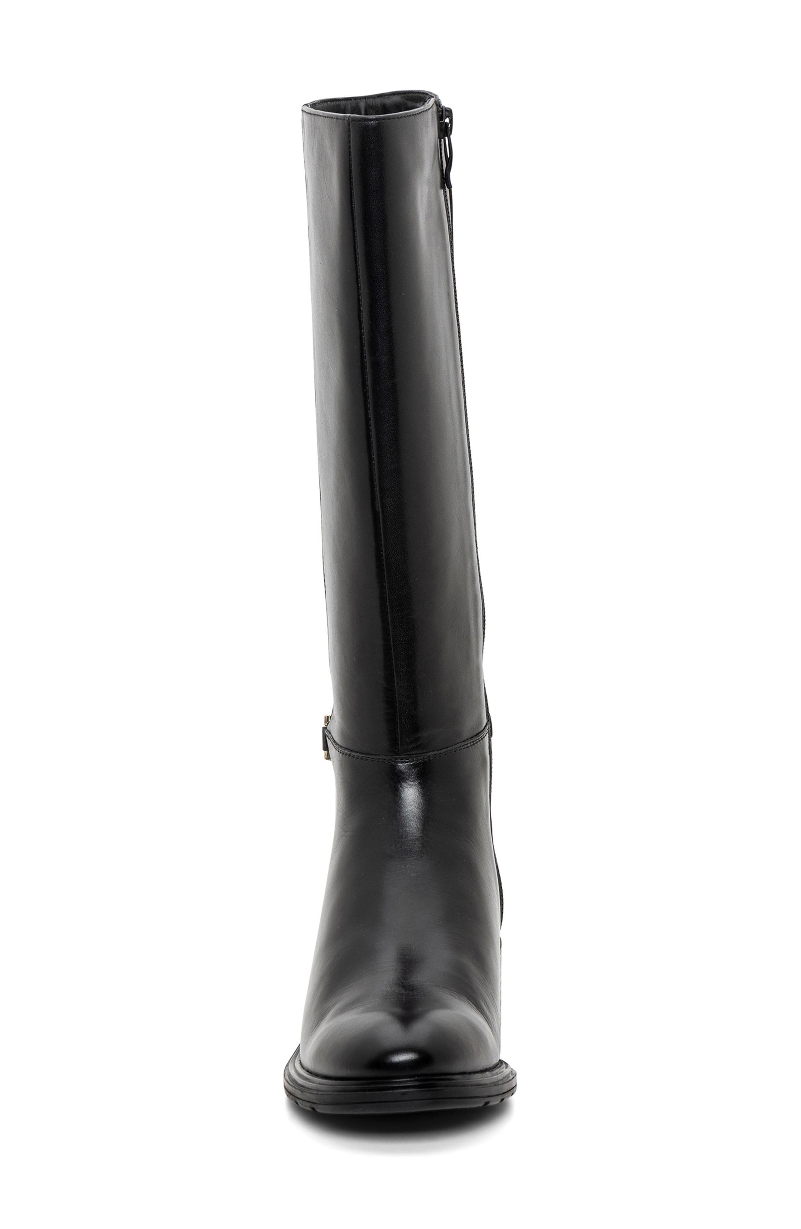 ara Plumeria Knee High Boot, Alternate, color, Black