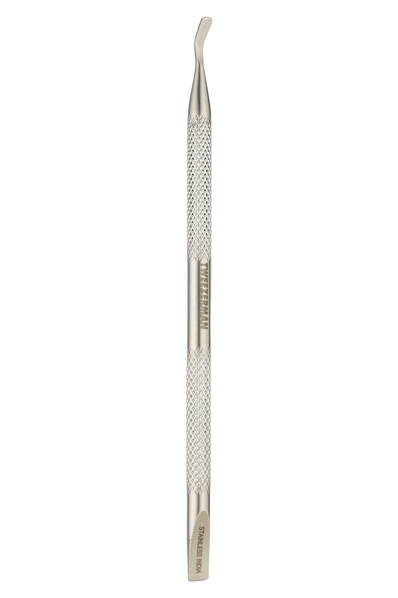 'Pushy® & Nail Cleaner' Stainless Steel Cuticle Pusher, Main, color, NO COLOR