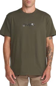 RVCA Small Icons Cotton Graphic T-Shirt