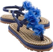 Prologue Shoes SANTRA Lace-Up Thong Sandals