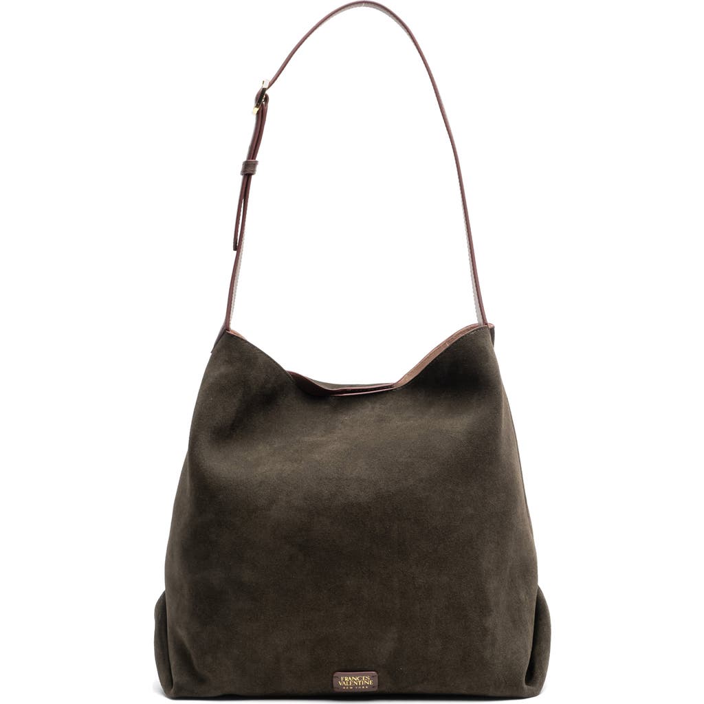 Frances Valentine Brynn Hobo Shoulder Bag With Pouch In Green