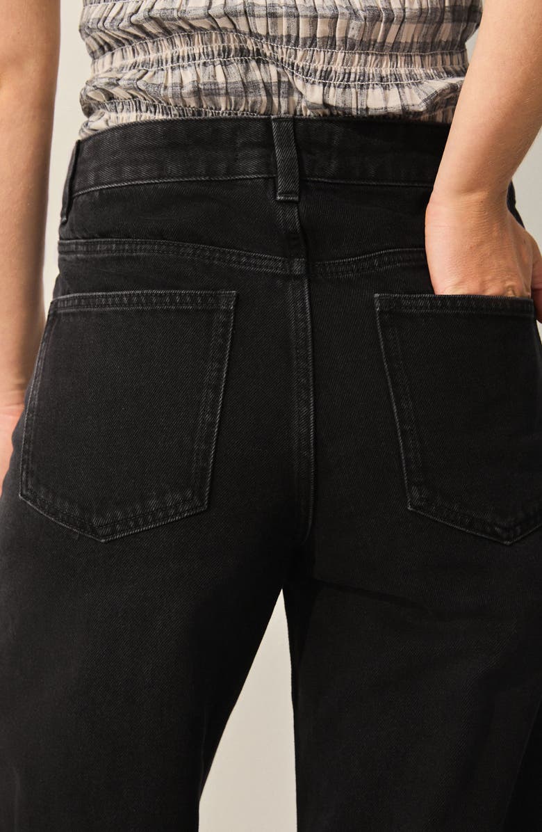 NEXT Wide Leg Jeans, Alternate, color, Black