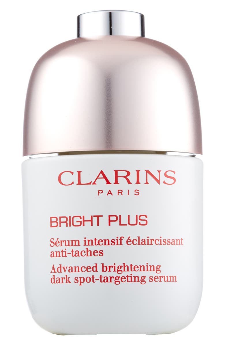 Clarins Bright Plus Advanced Brightening Dark Spot & Vitamin C Serum, Main, color, 