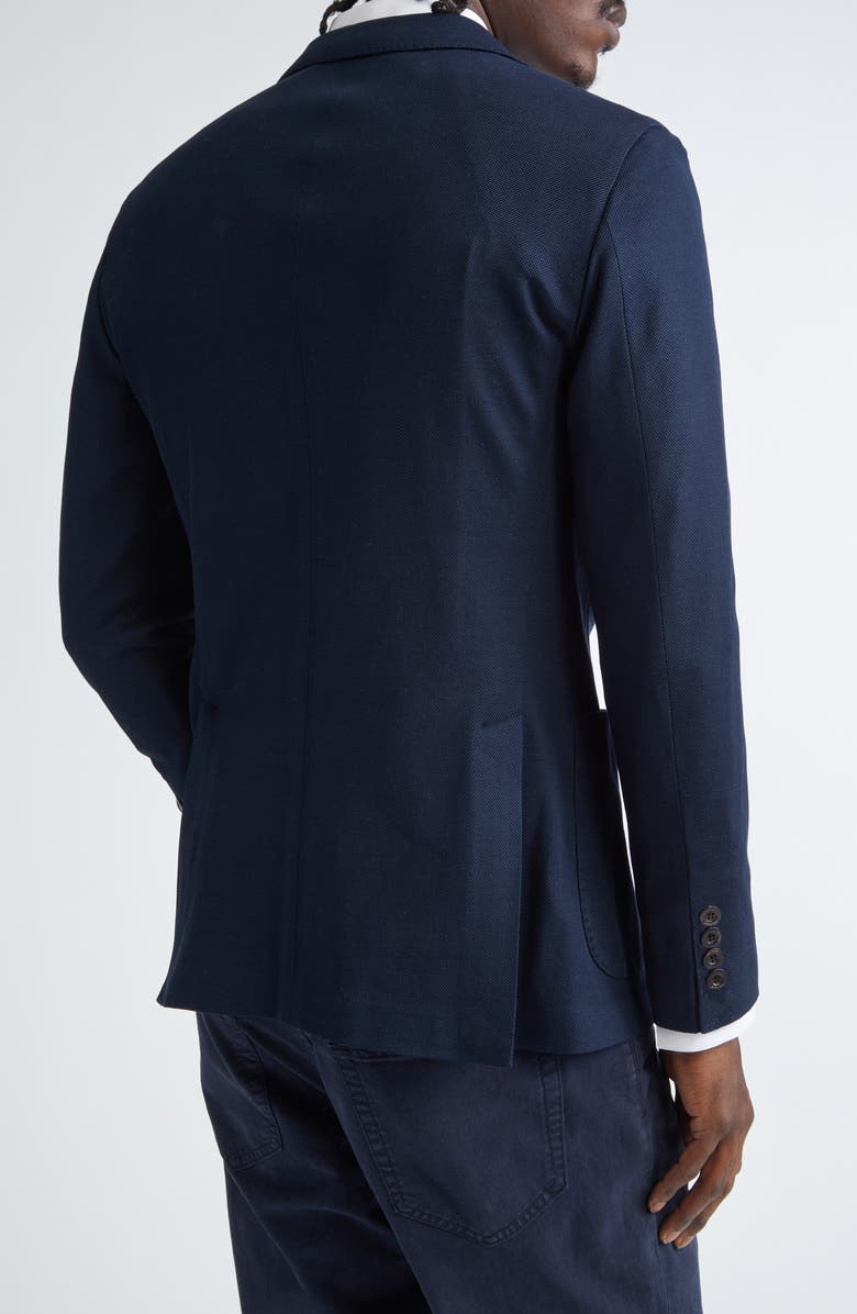 Boglioli K-Jacket Cotton Sport Coat, Alternate, color, Navy