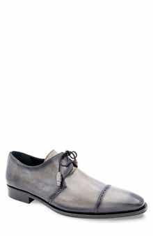 Mezlan 2-Eyelet Cap Toe Leather Derby