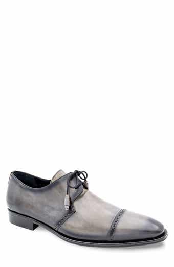 Mezlan 2-Eyelet Cap Toe Leather Derby