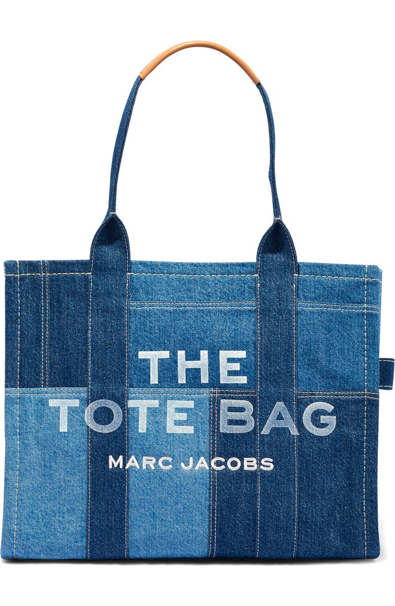 Marc Jacobs The Denim Large Tote Bag, Main, color,