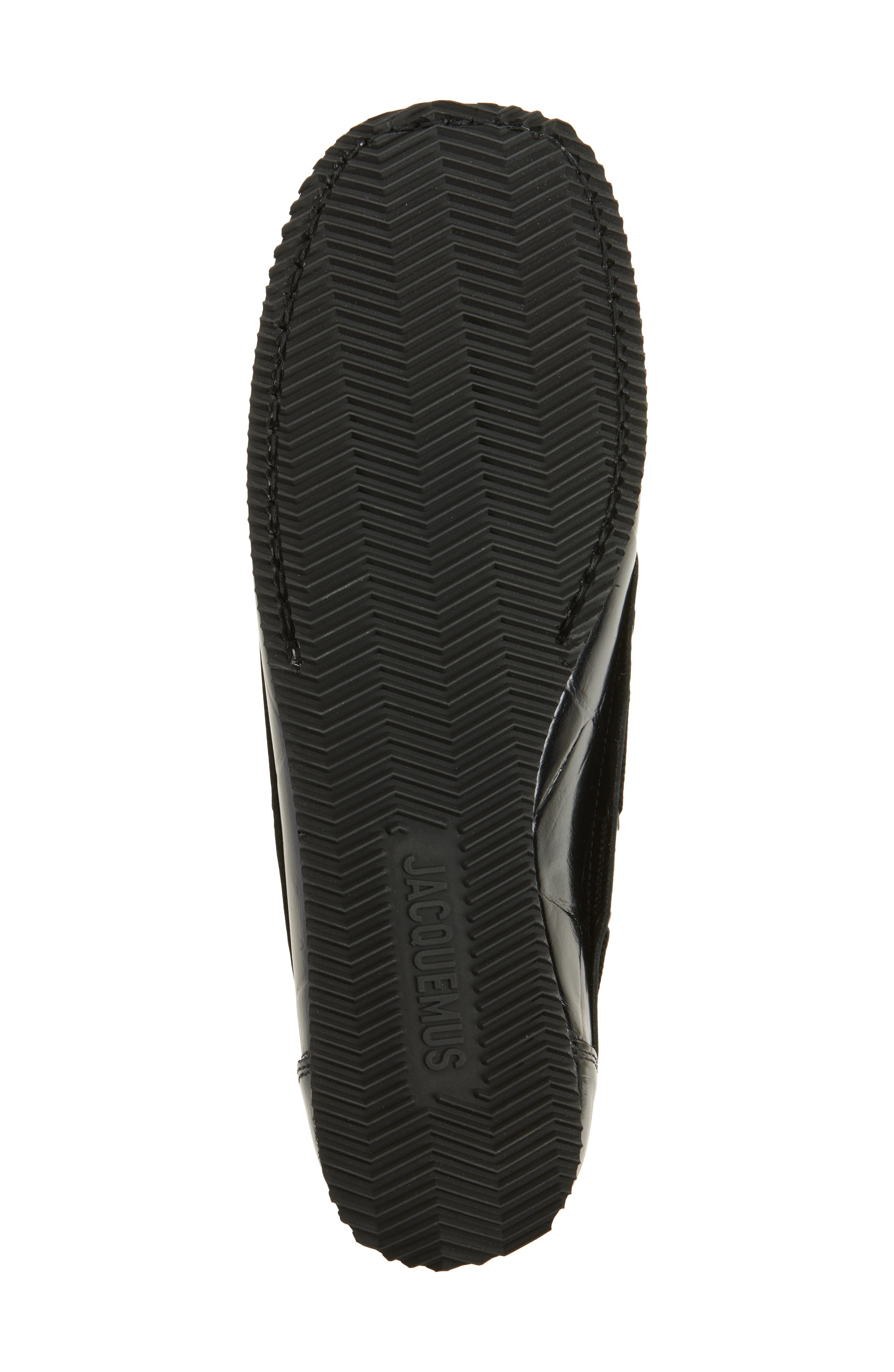 Jacquemus The Batto Boat Shoe, Alternate, color, Black 990