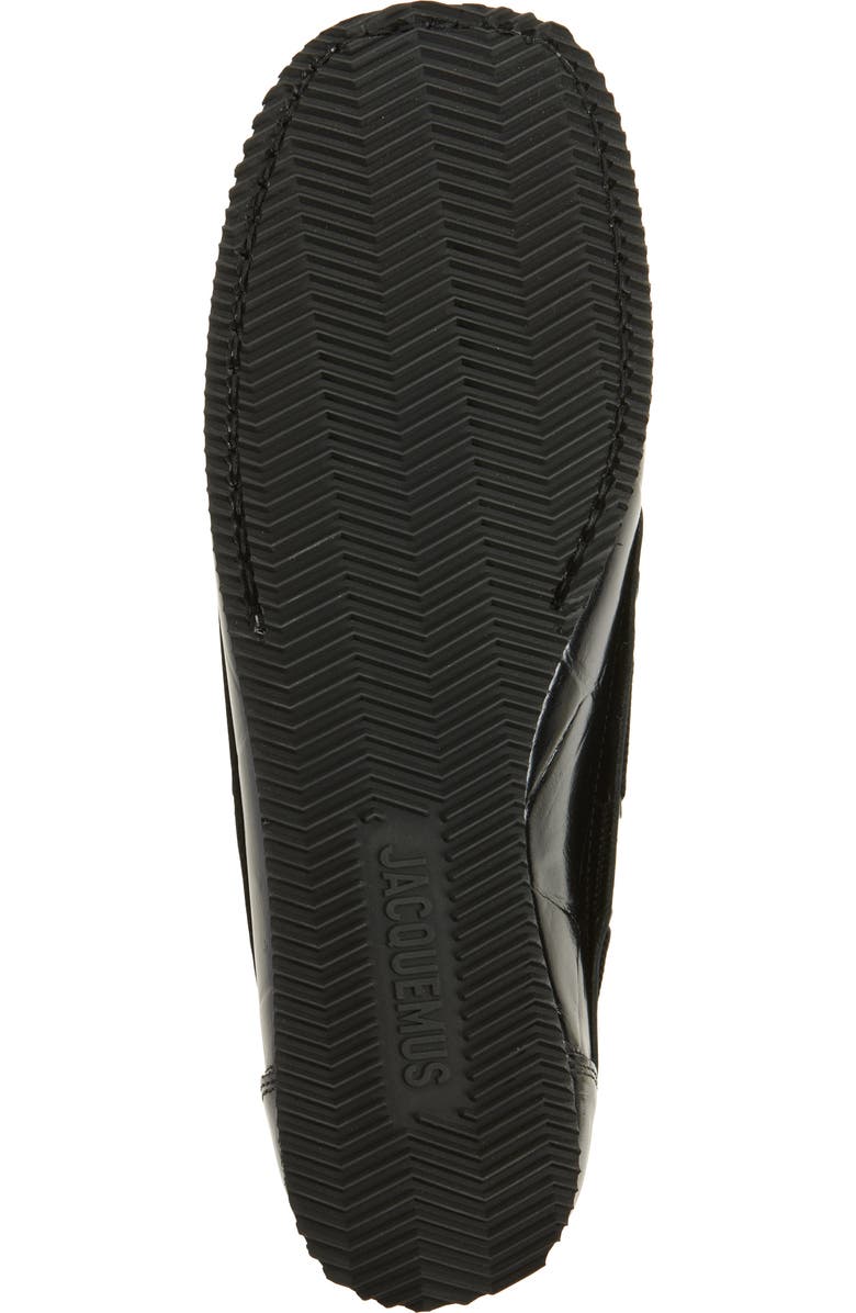 Jacquemus The Batto Boat Shoe, Alternate, color, Black 990