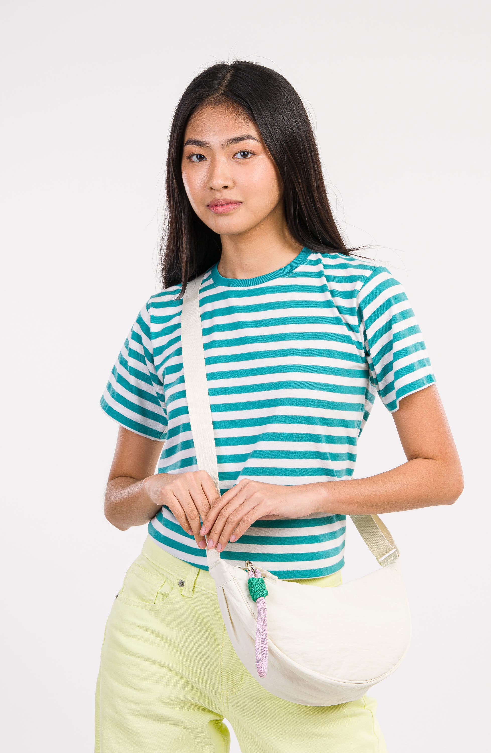 verloop Colorblock Loop Key Chain, Alternate, color, Pink