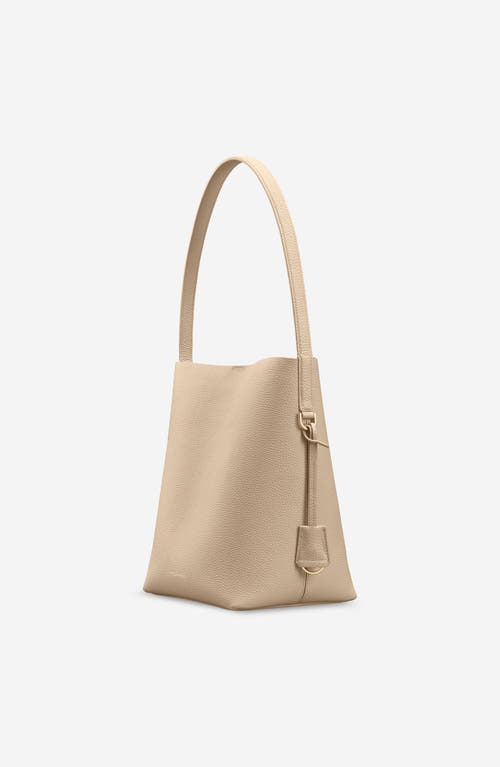 Maison De Sabre Maison De Sabré Leather Bucket Soft Tote In Saharan Fuchsia