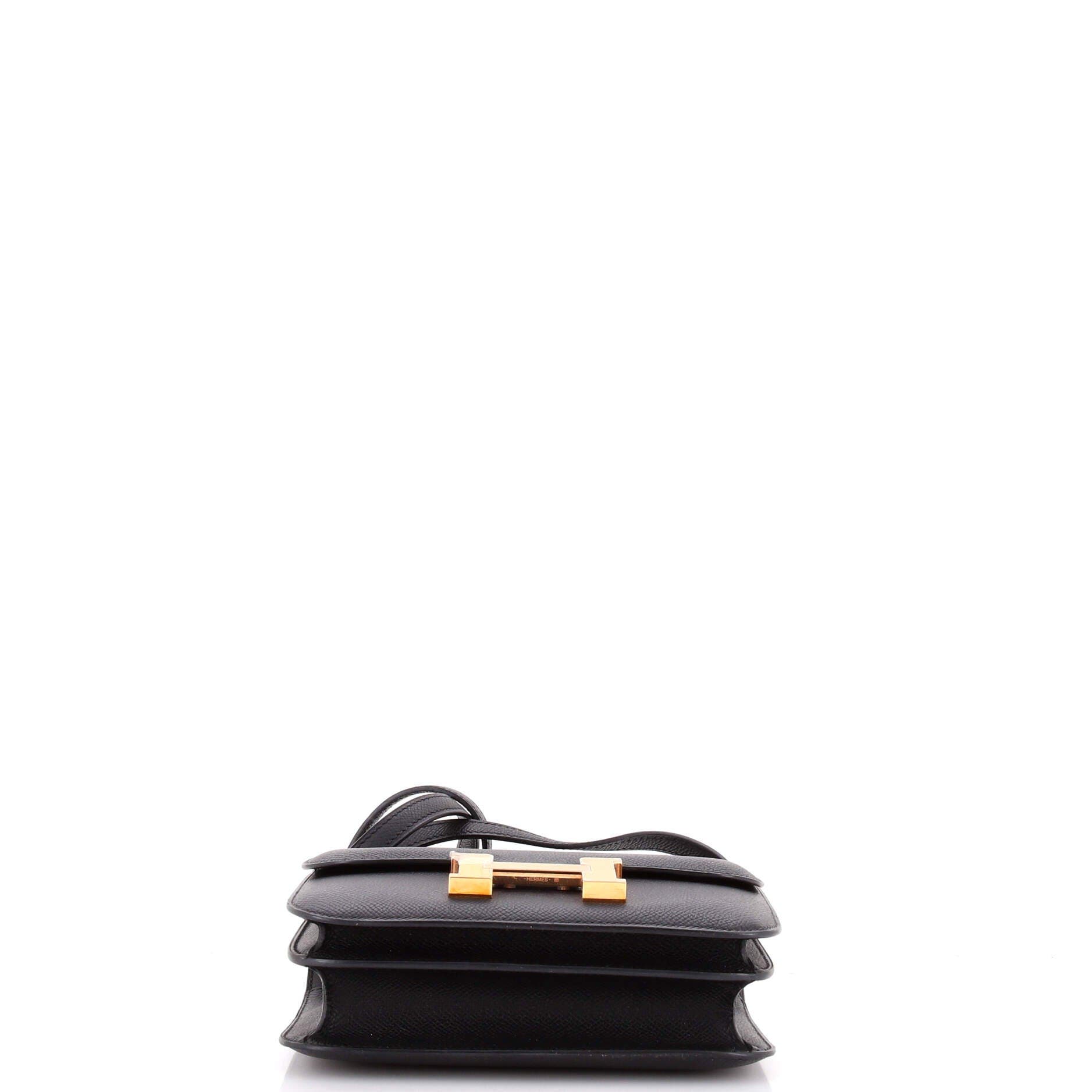 Pre-Owned Hermes Constance NM Bag Epsom 18, Alternate, color, Noir