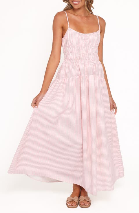 Brittany Stripe Maxi Sundress