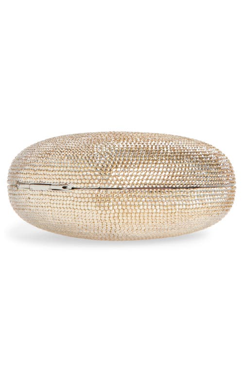 Judith Leiber Couture Lamour Petite Coeur Heart Clutch In Neutral