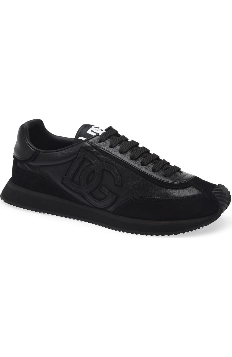 Dolce&Gabbana DG Cushion Sneaker, Main, color, Nero/ Nero