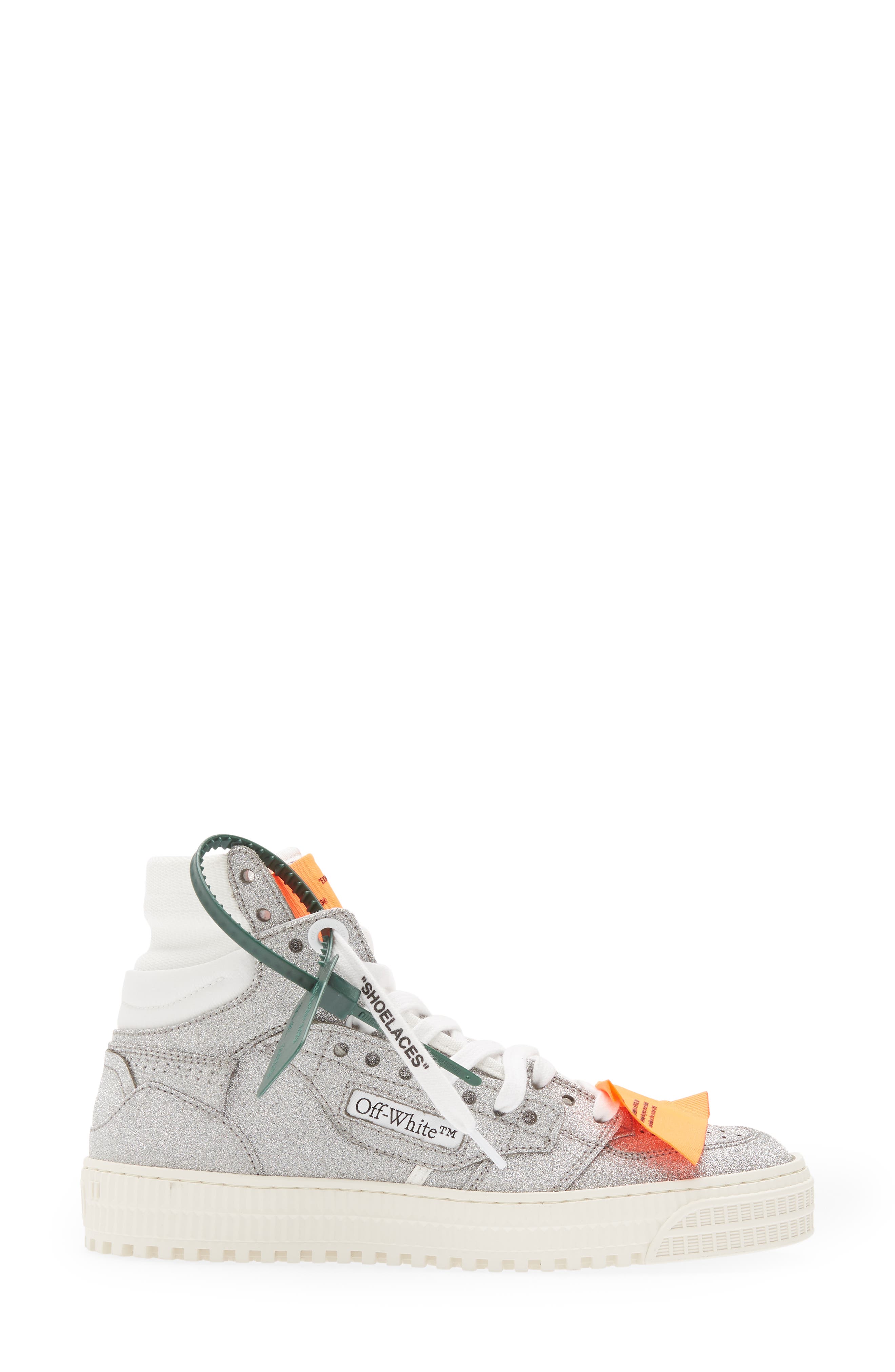 Off-White Off Court 3.0 Glitter High Top Sneaker, Alternate, color, 