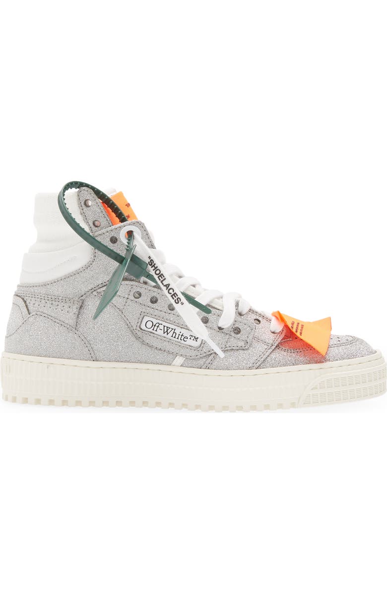 Off-White Off Court 3.0 Glitter High Top Sneaker, Alternate, color,