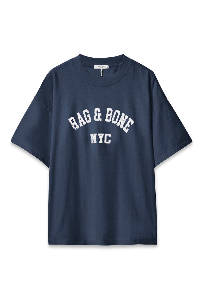 University Alex Graphic T-Shirt, Alternate, color, NAVY