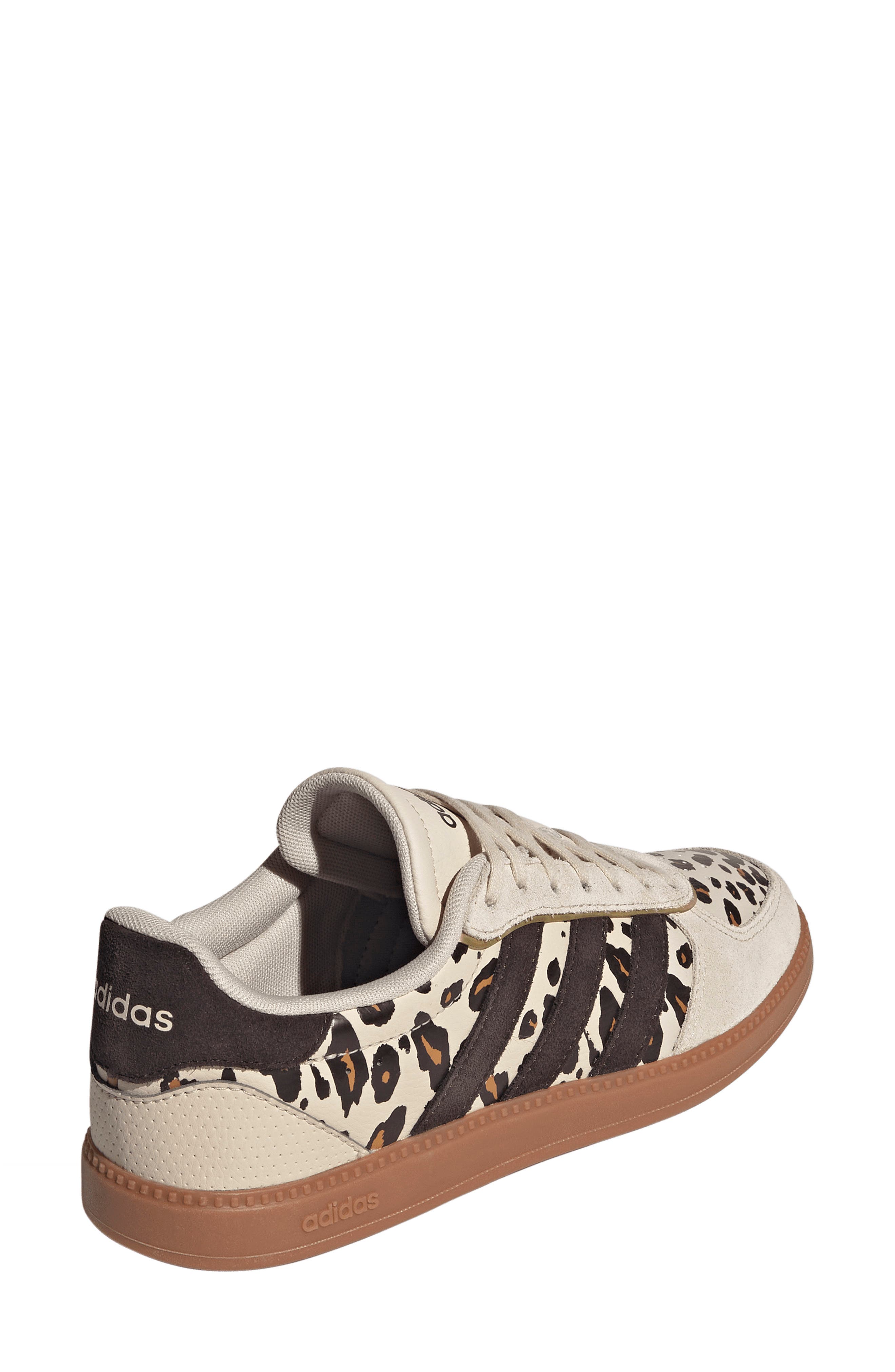 adidas Breaknet Sleek Sneaker, Alternate, color, Crystal Linen/ Coffee/ Gold