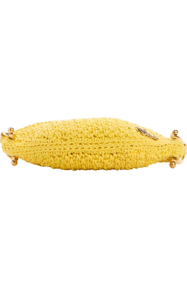 Chloé Tropicus Knit Shoulder Bag, Alternate, color, Radiant Yellow