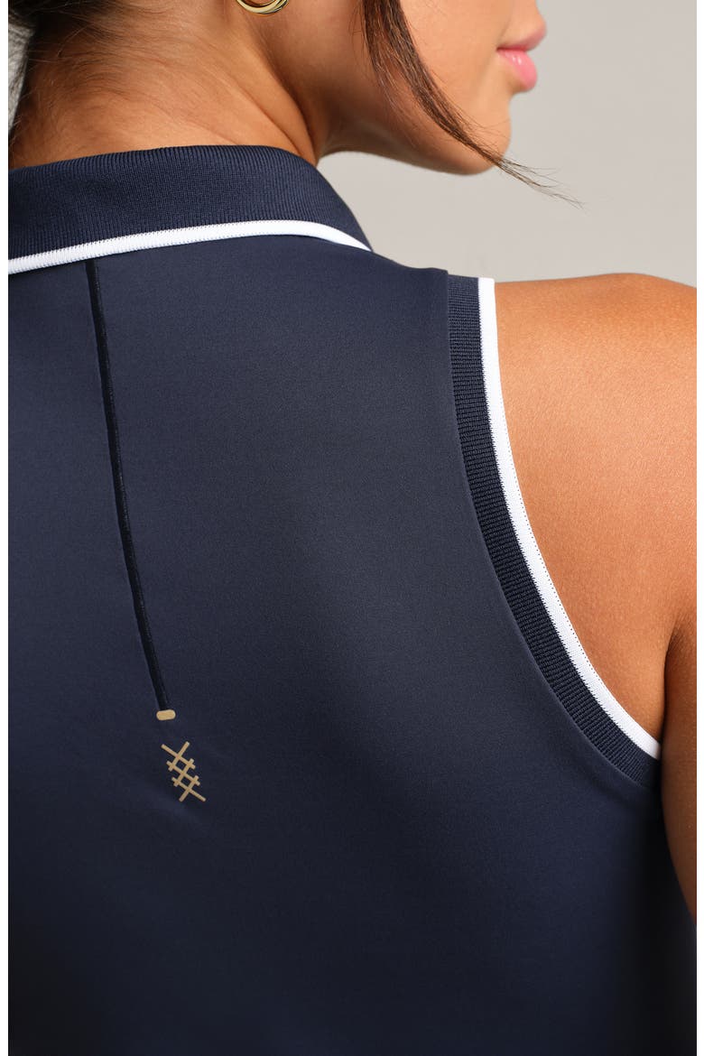 Course to Court Quarter Zip Polo, Alternate, color, NAVY BLUE