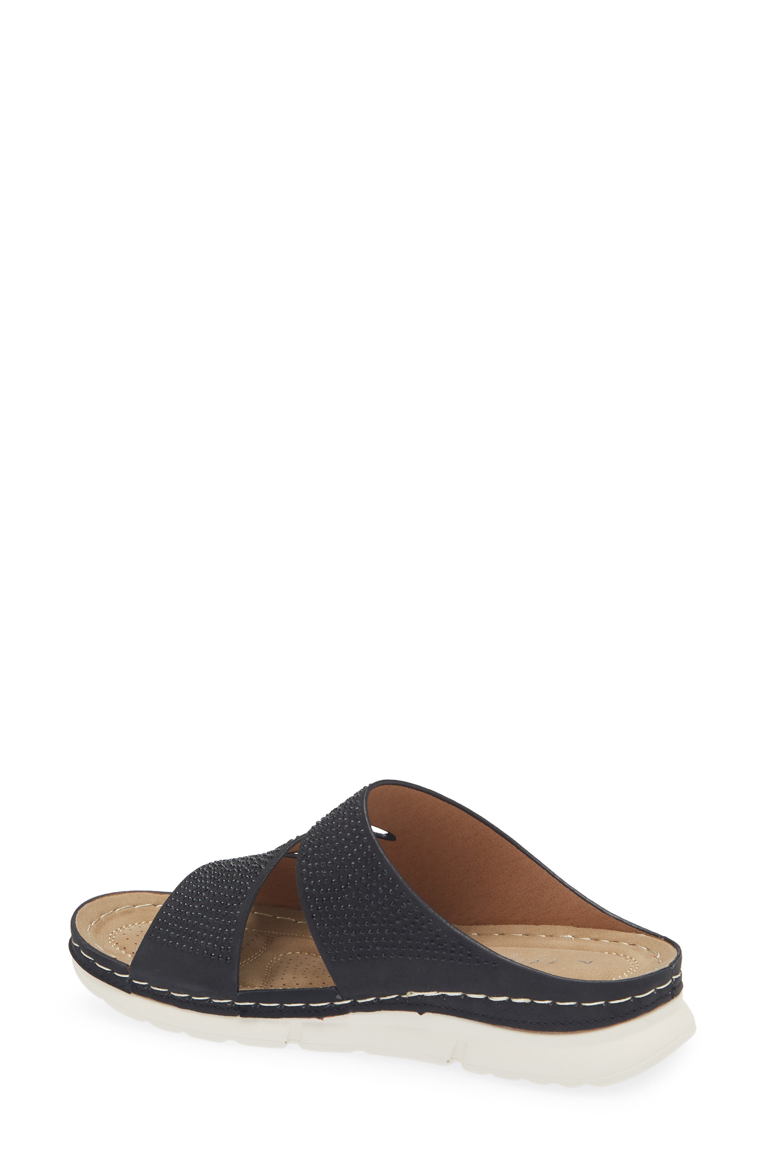 EXTREME BY EDDIE MARC Randa Slide Sandal, Alternate, color, Black