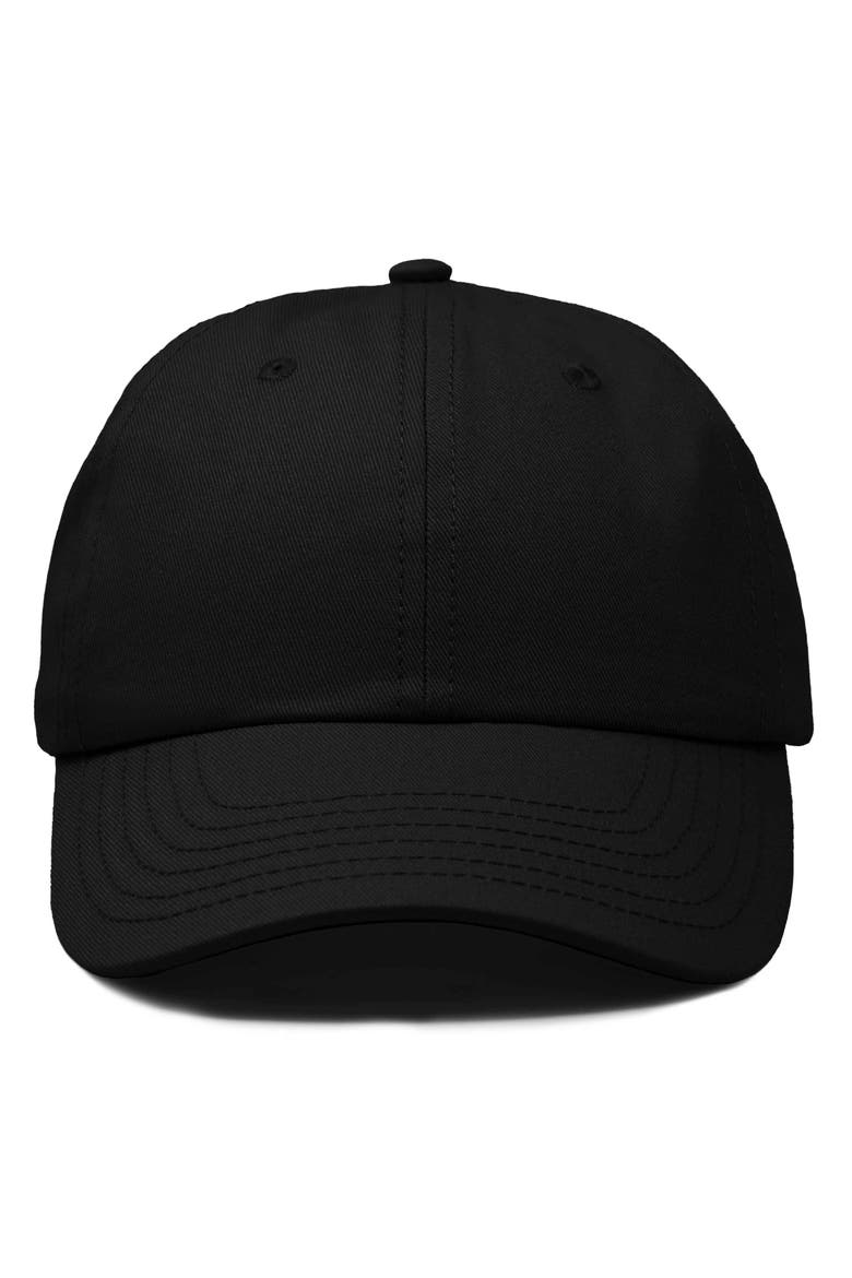 Classic Cotton Dad Cap, Main, color, Black
