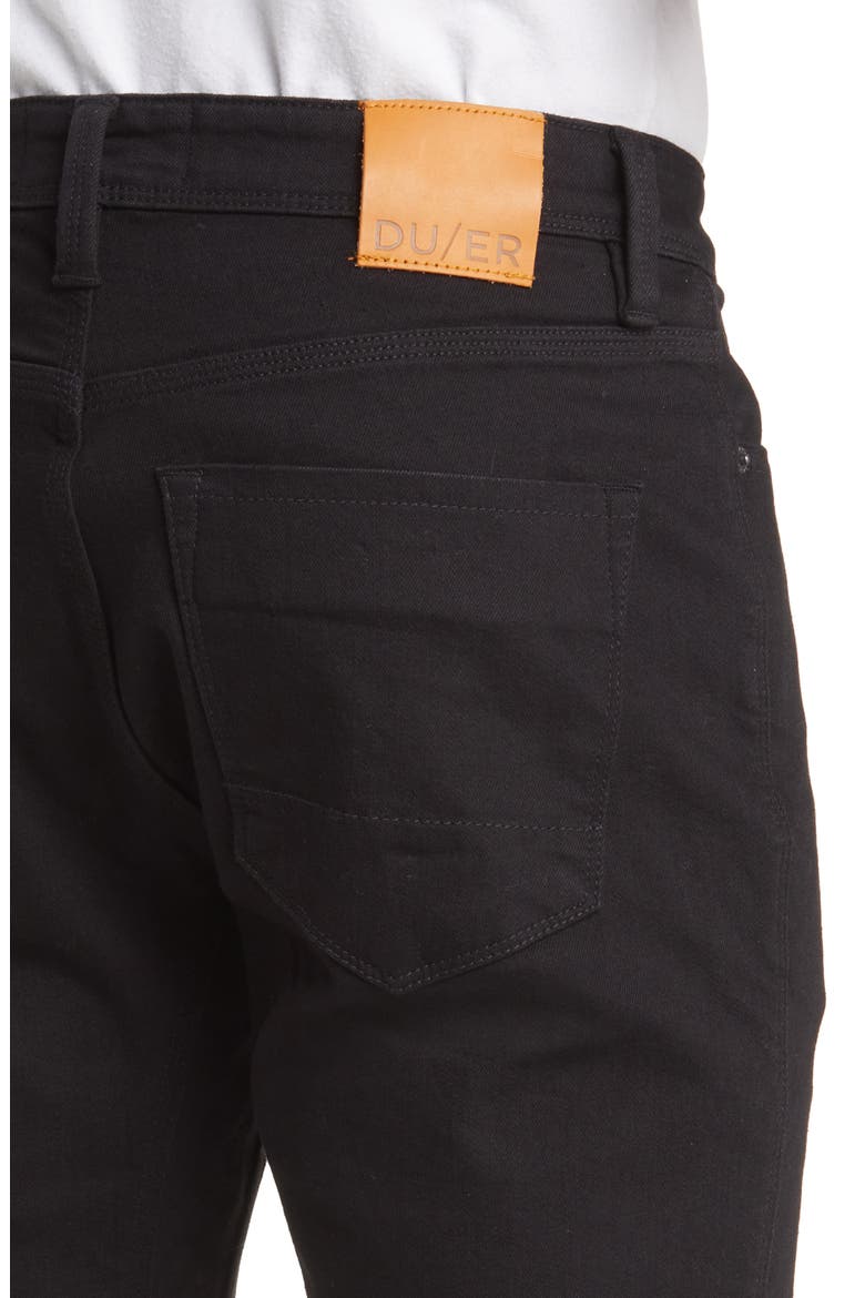 Performance Slim Fit Jeans, Alternate, color, BLACK