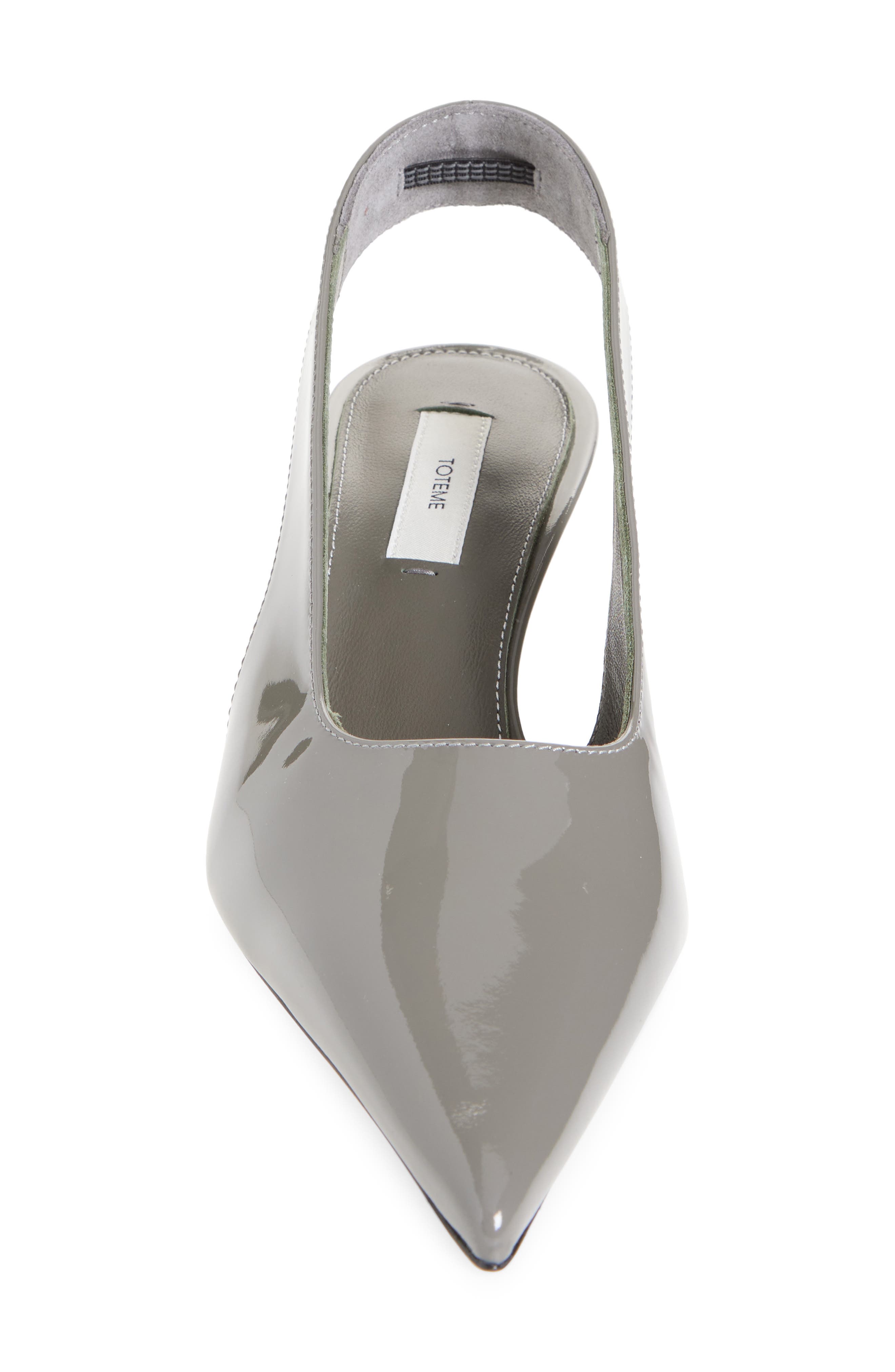 Classic Kitten Heel Slingback Pump, Alternate, color, GREY