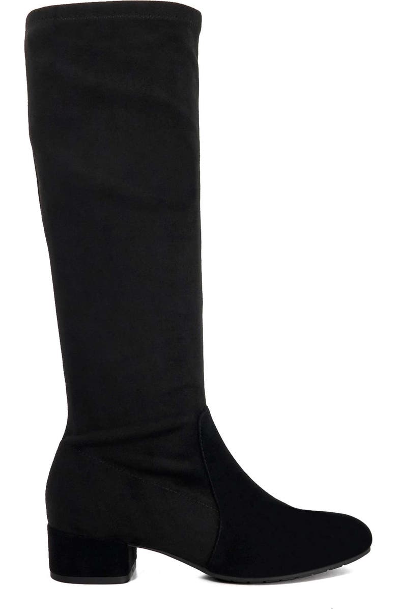 Dune London Topsy Knee High Boot, Alternate, color, Black