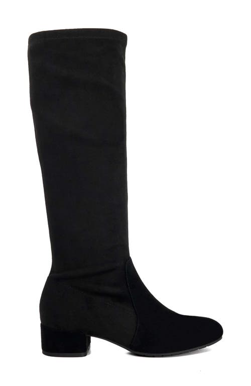Dune London Topsy Knee High Boot In Black
