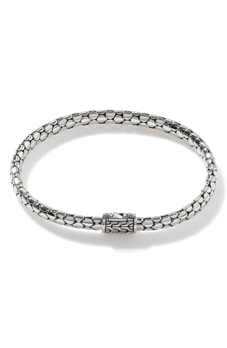 John Hardy Dot 4.5mm Bracelet, Alternate, color, Silver
