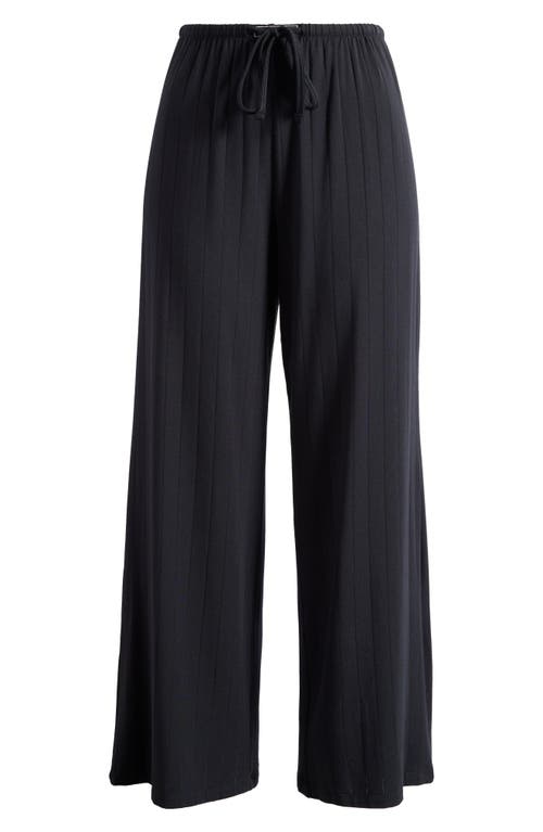 Savage X Fenty Sleek Stitch Sleep Pants In Black