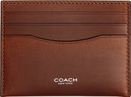 COACH Loved Leather Card Case