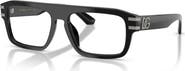 Dolce&Gabbana 56mm Rectangle Optical Glasses