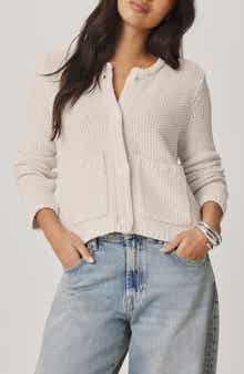 Angela Chunky Cotton Blend Cardigan