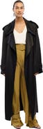Another Tomorrow Satin Soft Trench