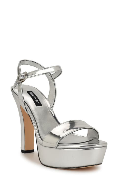 【美脚効果☆】Nine West Jans Platform サンダル Jans Platform Sandals – Nine West