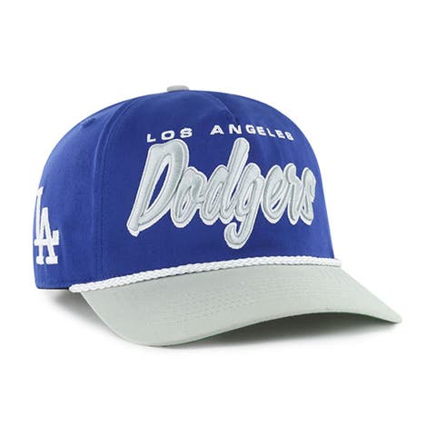Men's '47 Royal Los Angeles Dodgers Dropshadow Rope Hitch Adjustable Hat