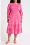 selected Fuschia-Red-Multi